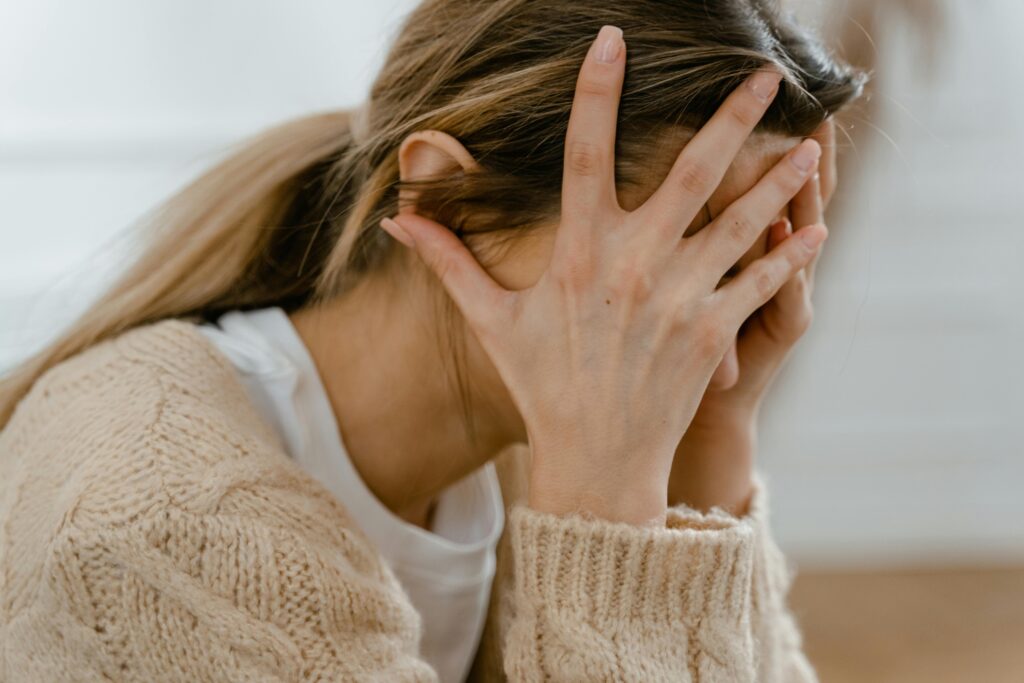 A person struggling with MDMA addiction.