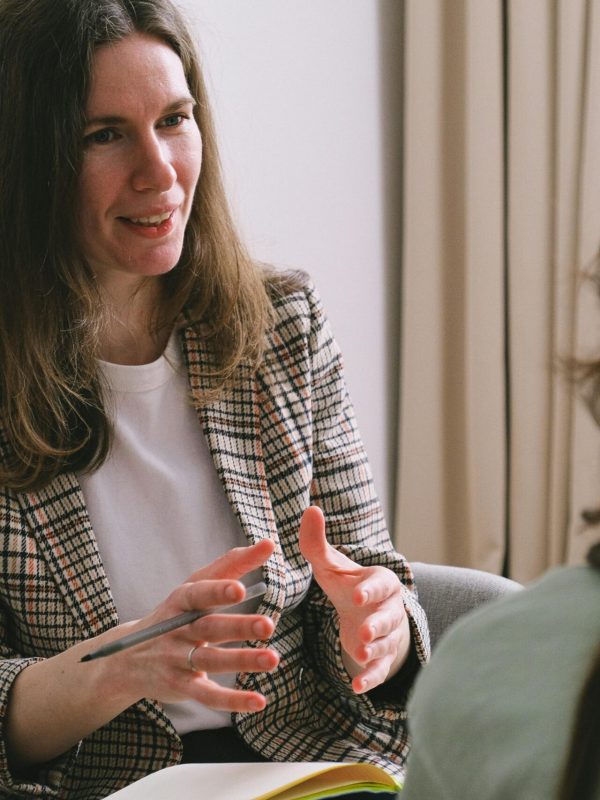 inperson therapy A therapy session for drug addiction and mental health treatment.